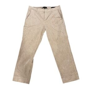 Banana Republic Avery Corduroy Pants Beige Size 8 Women's